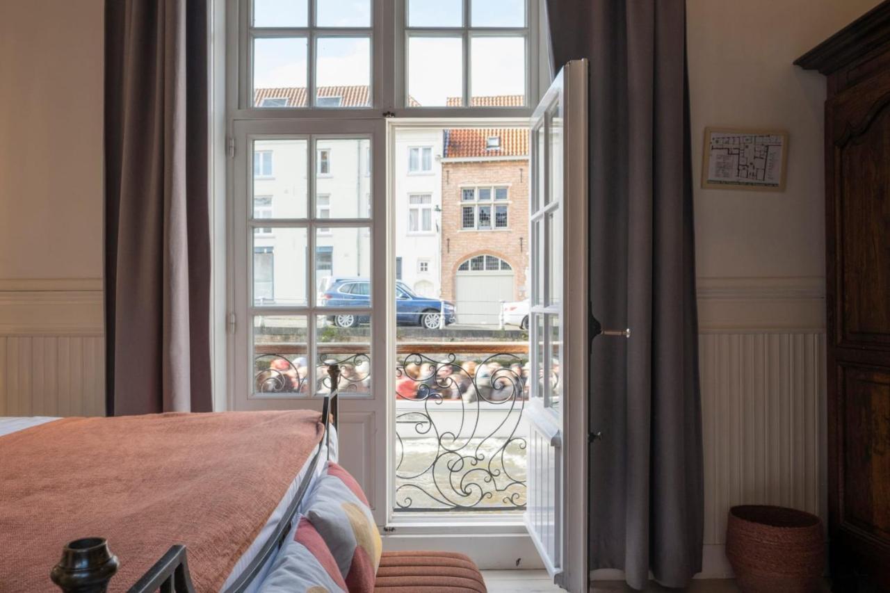 Canalview Hotel Ter Reien บรูจส์ ภายนอก รูปภาพ