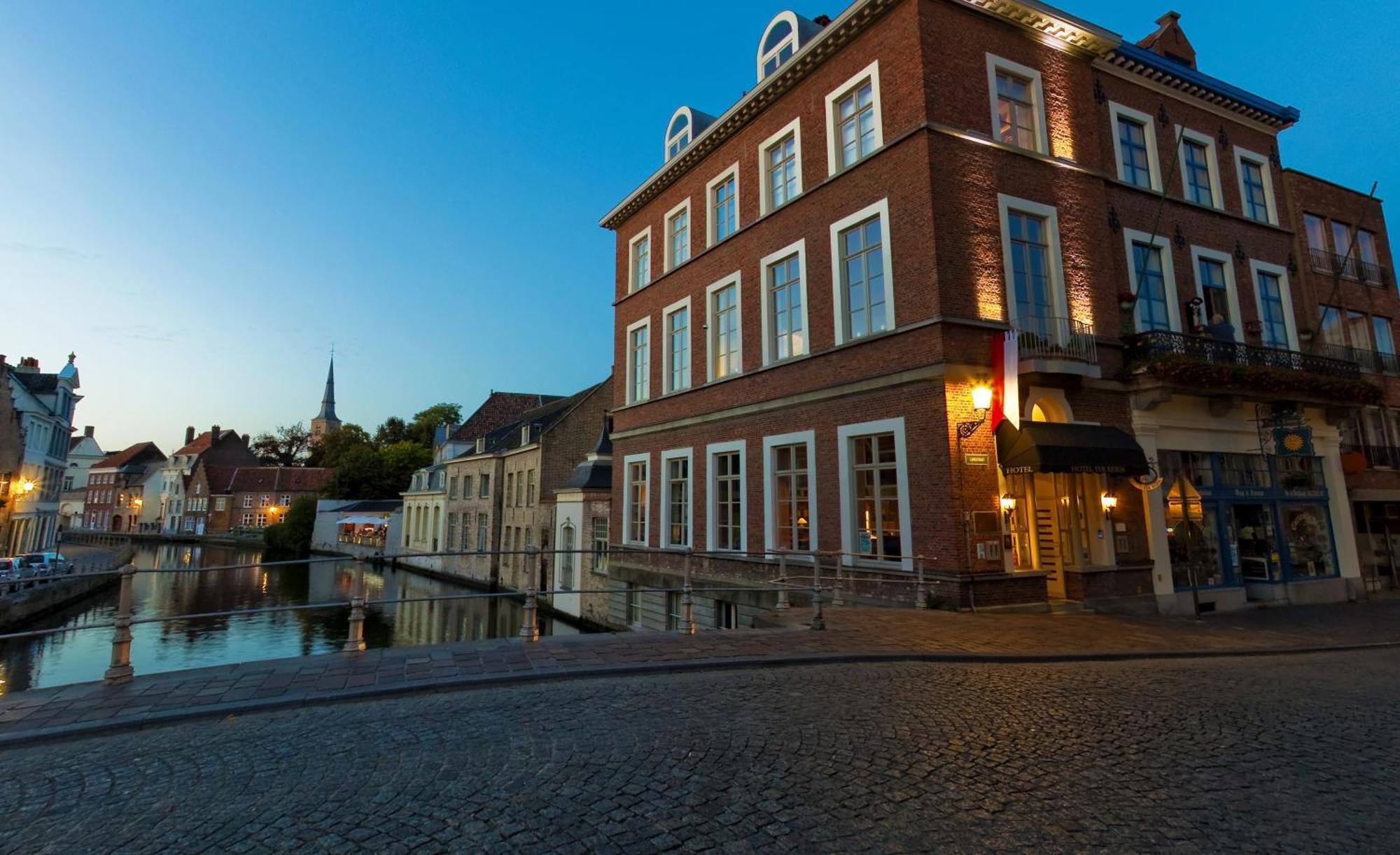 Canalview Hotel Ter Reien บรูจส์ ภายนอก รูปภาพ