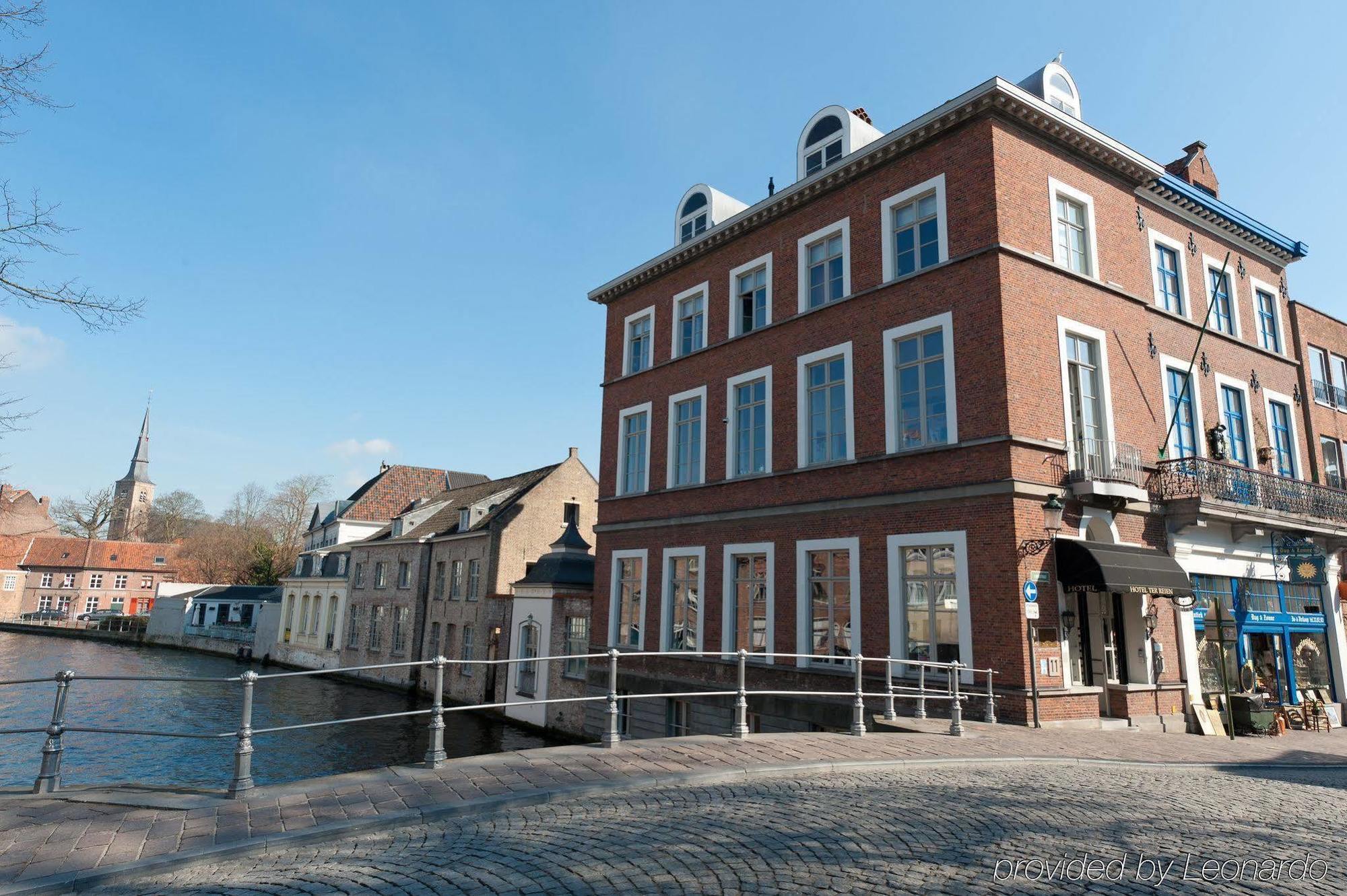 Canalview Hotel Ter Reien บรูจส์ ภายนอก รูปภาพ