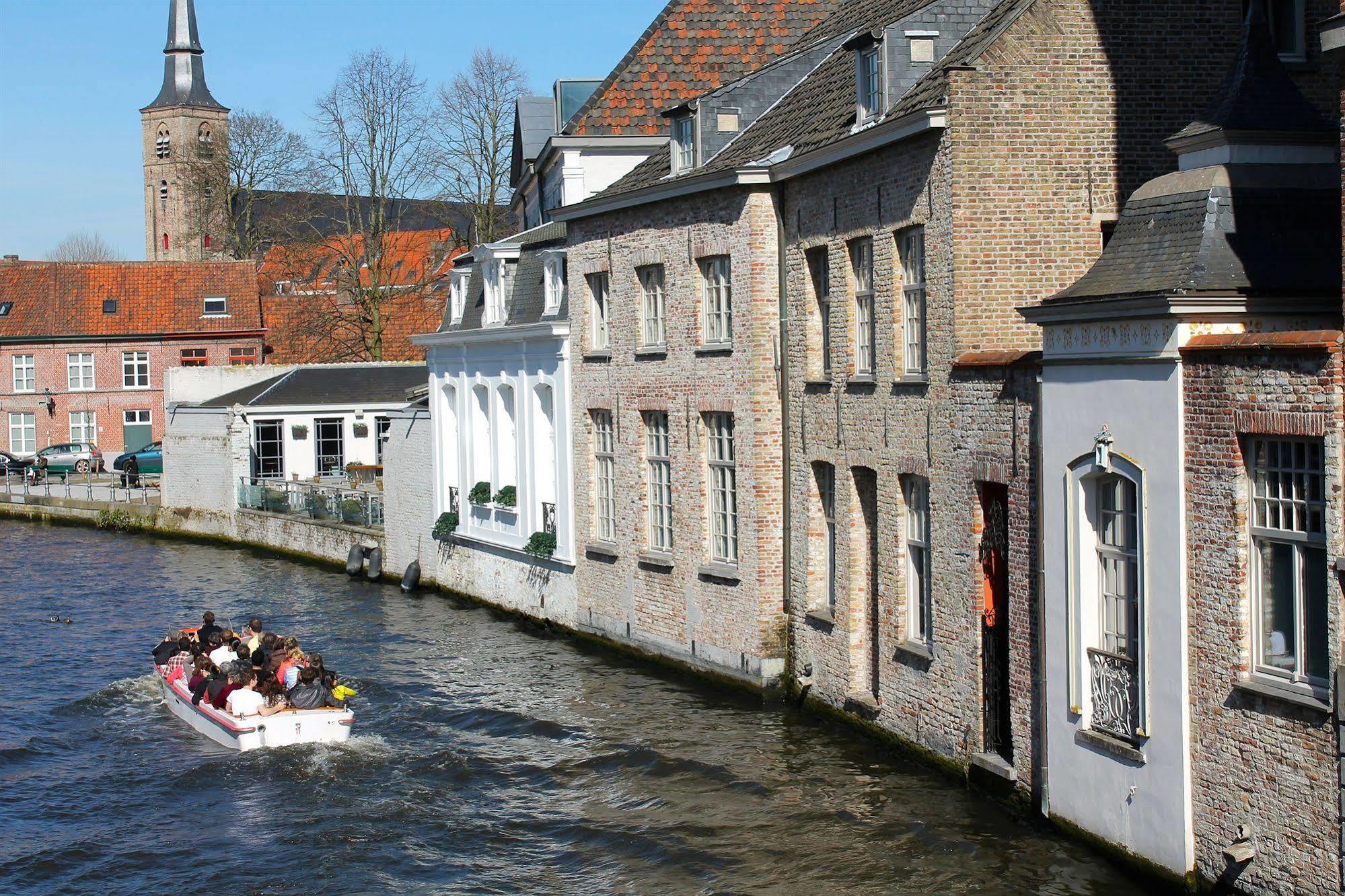 Canalview Hotel Ter Reien บรูจส์ ภายนอก รูปภาพ