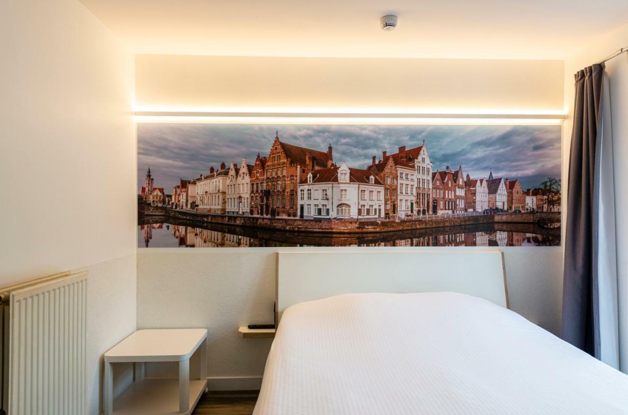 Canalview Hotel Ter Reien บรูจส์ ภายนอก รูปภาพ