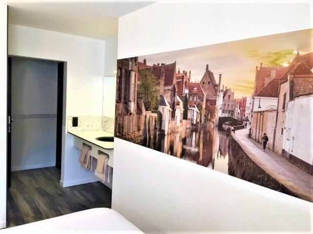 Canalview Hotel Ter Reien บรูจส์ ภายนอก รูปภาพ
